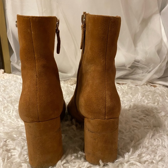 Guess, tan Suede boots, 7.5 - Picture 7 of 7